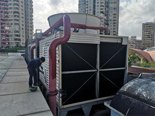 冷却塔维修，在冷却塔出现明显漂水现象时怎么办(冷却