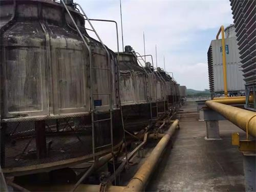 浅析玻璃钢冷却塔如何排放?(逆流式玻璃钢冷却塔安装